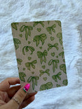 Green Bows Insert