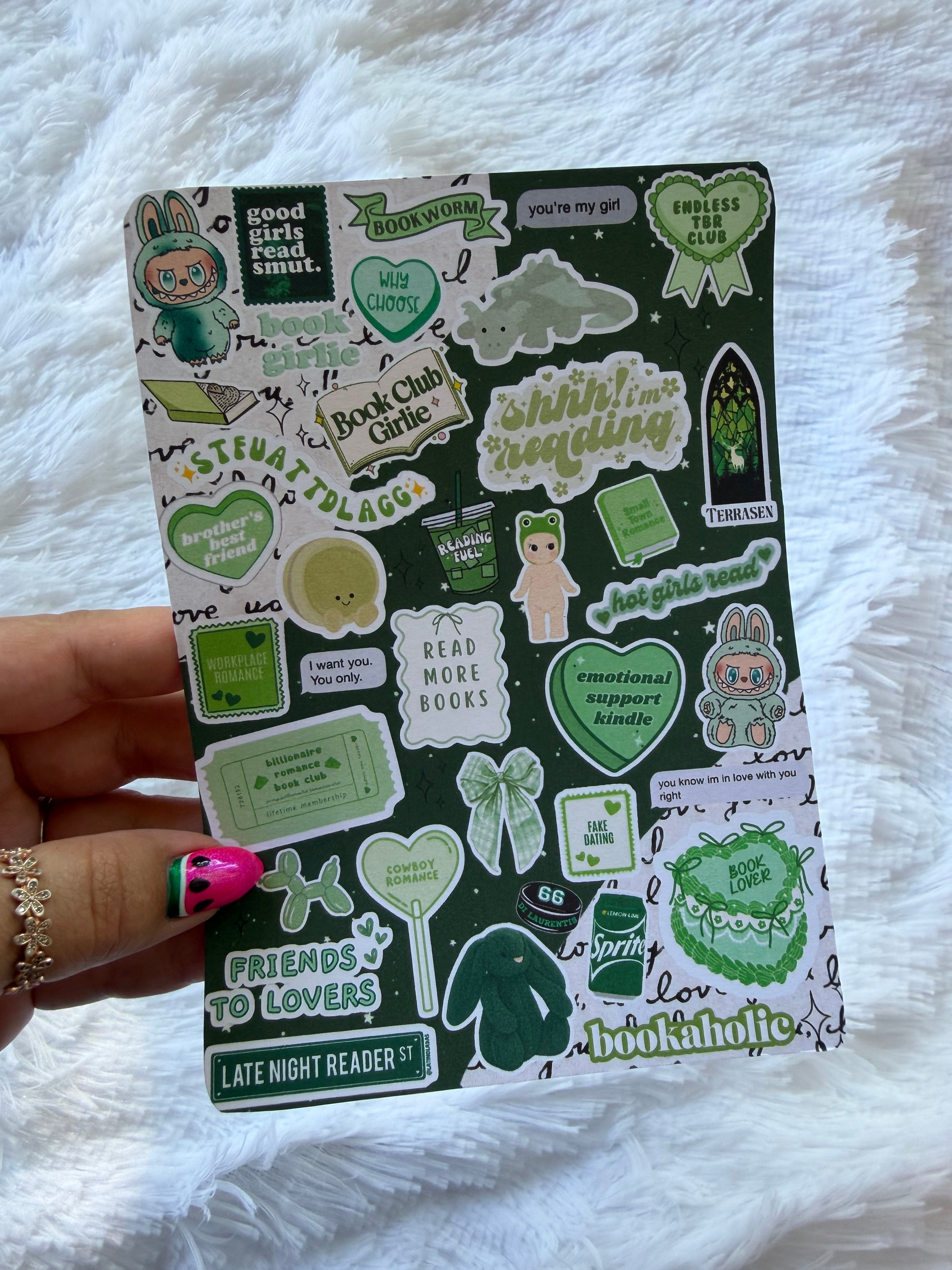 Green Bookish Trinkets Inspired Insert