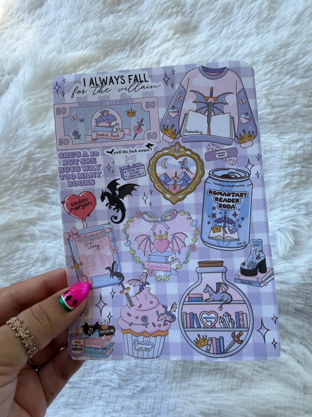 Romantasy Inspired Insert