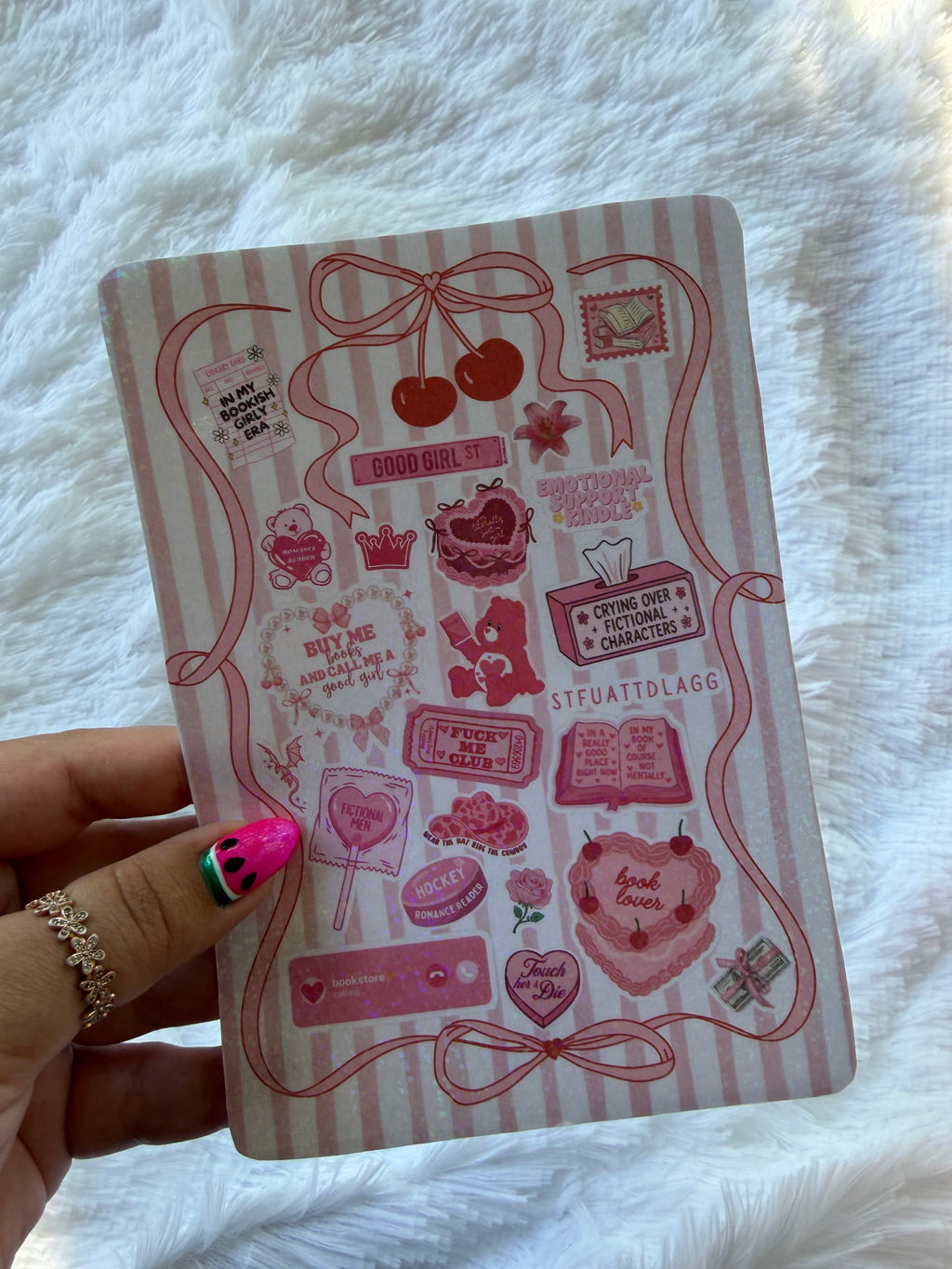 Bookish Coquette Inspired Insert