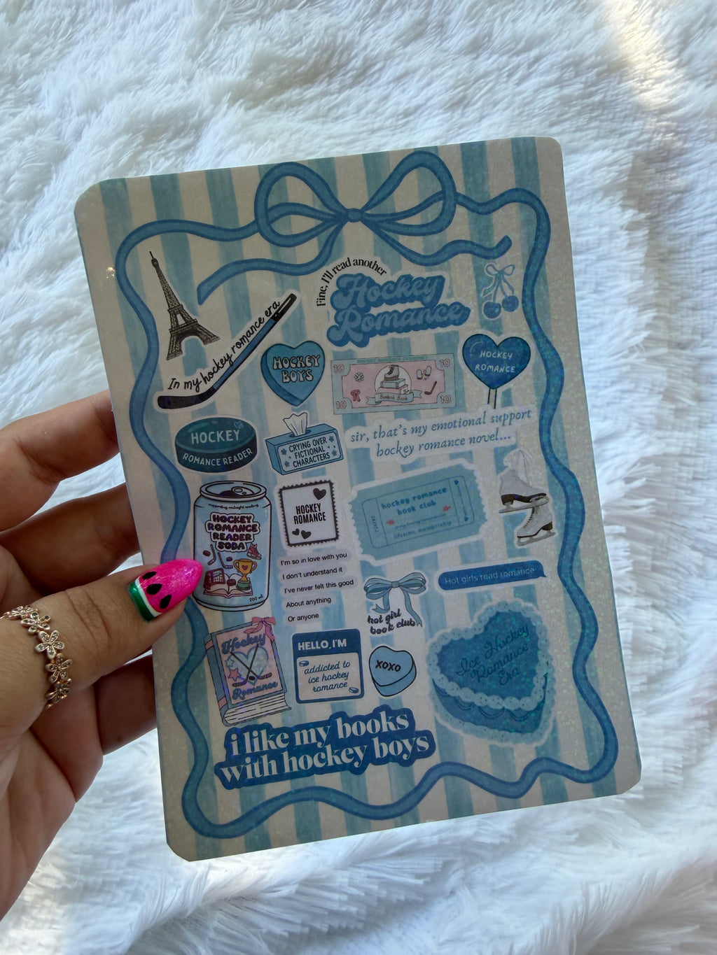 Hockey Romance Coquette Inspired Insert