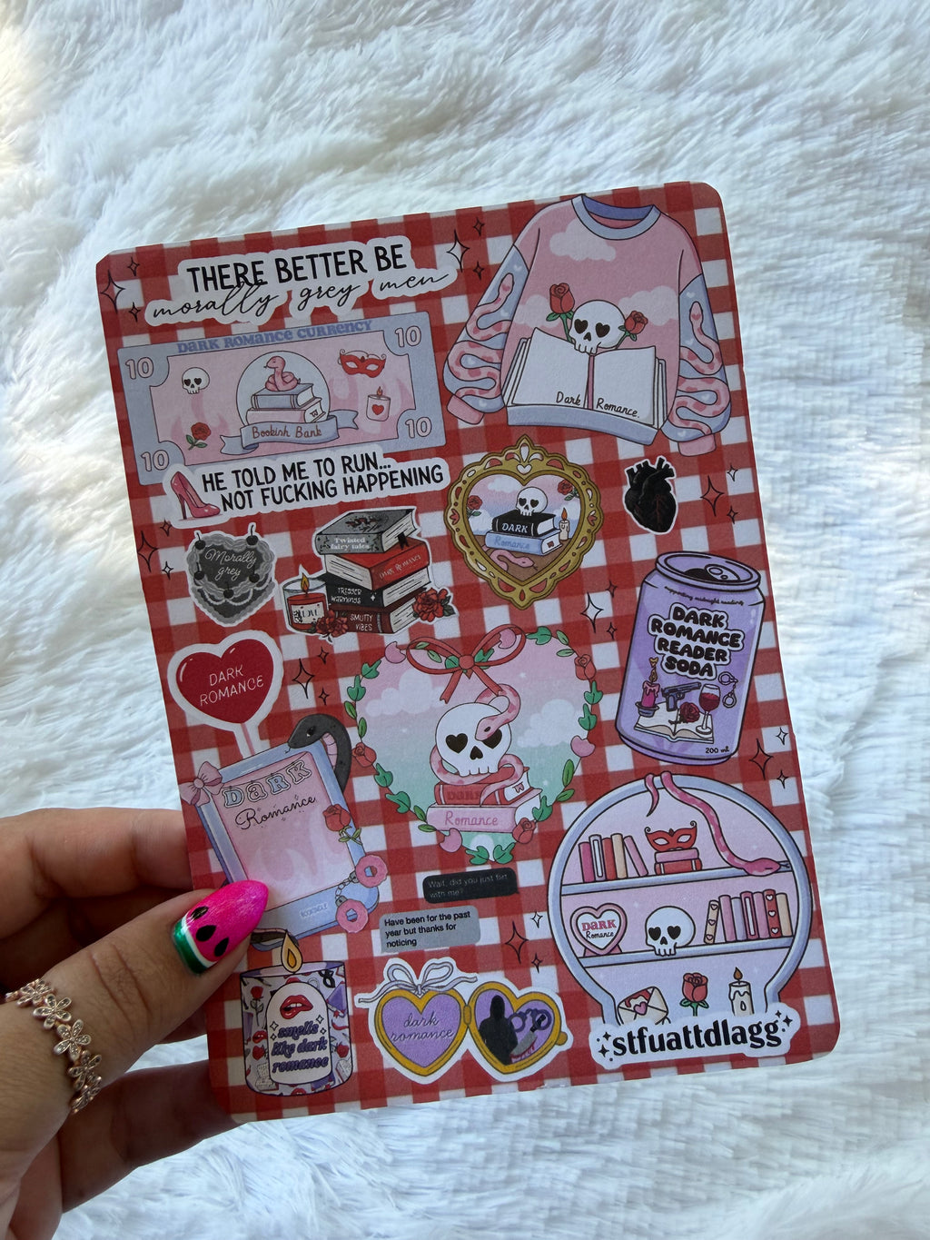 Dark Romance Red Inspired Insert
