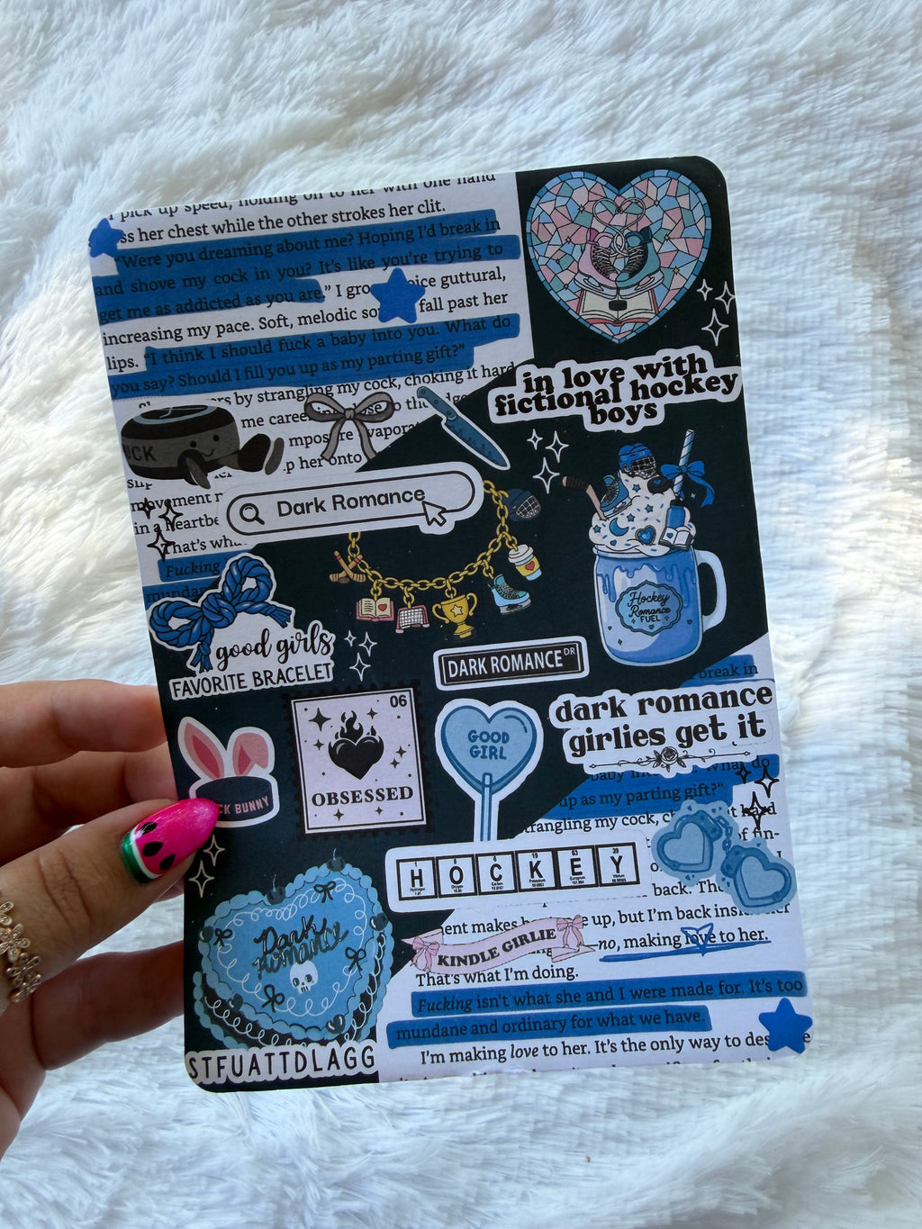 Dark Romance x Hockey Inspired Insert