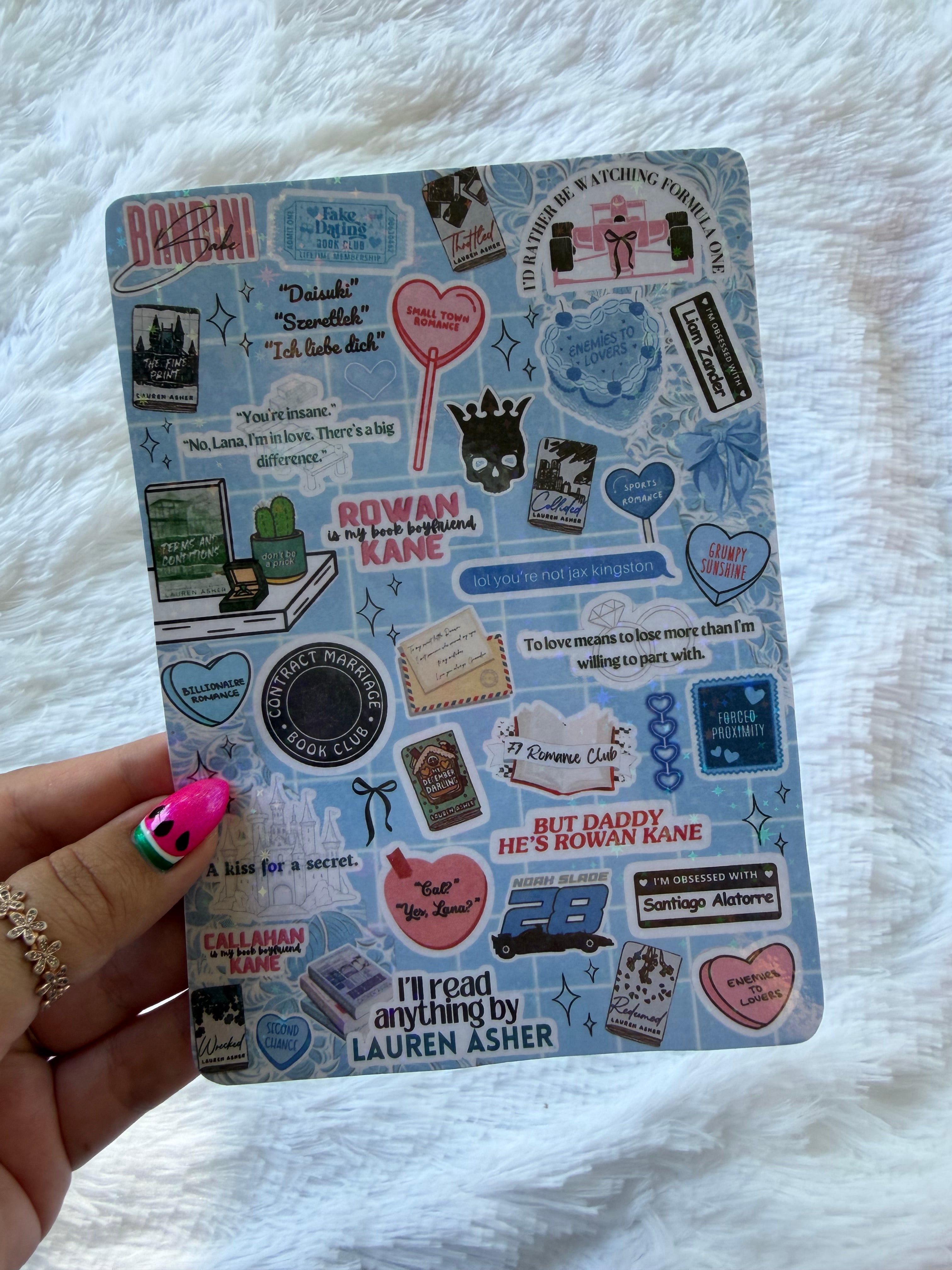 Lauren Asher Inspired Insert