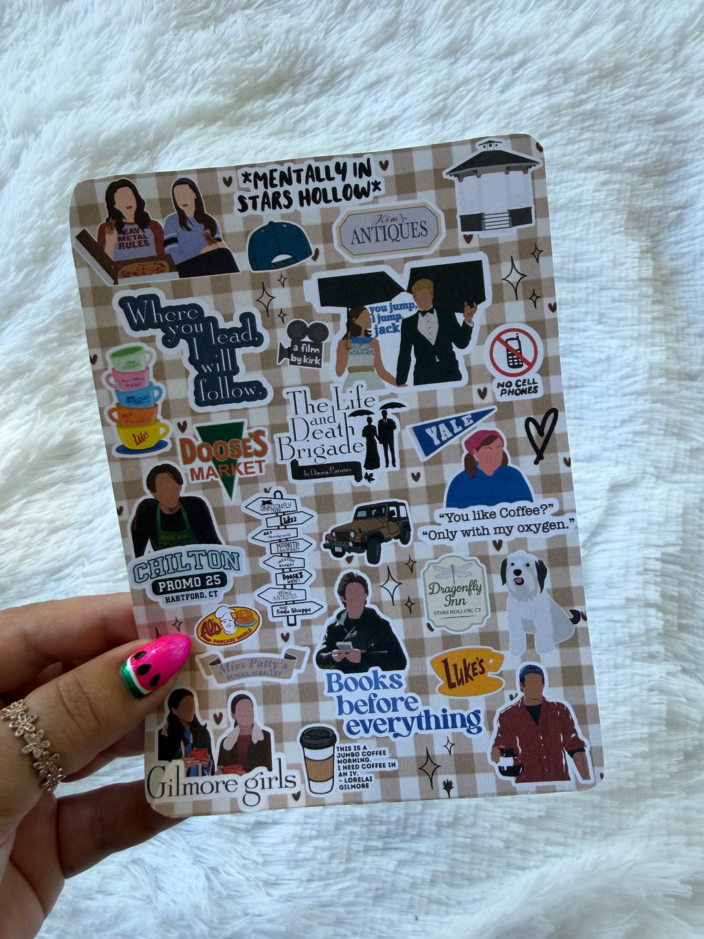 Gilmore Girls Inspired Insert