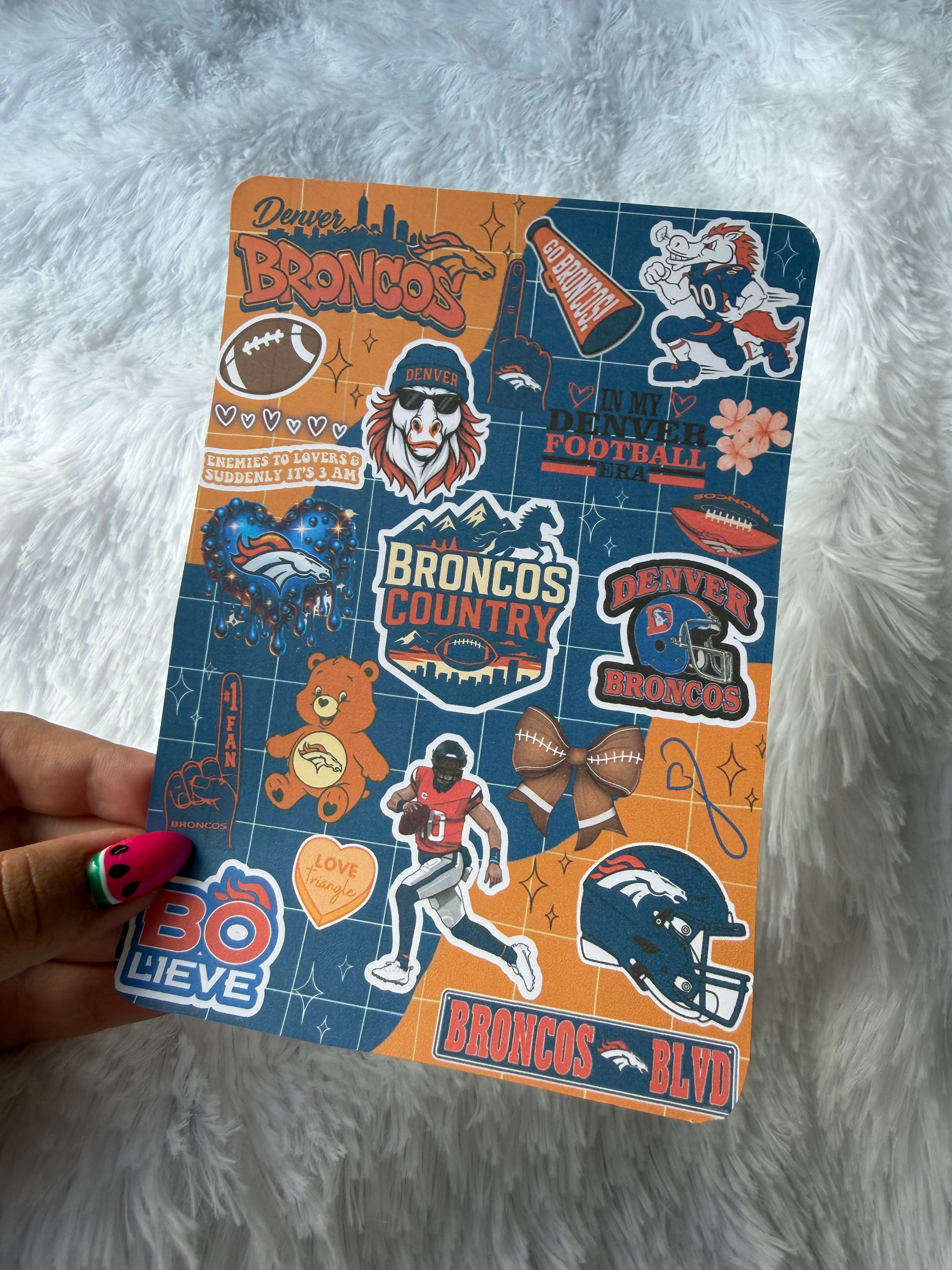 DEN Broncos Inspired Insert
