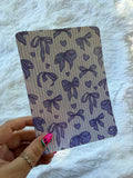 Purple Bows Insert