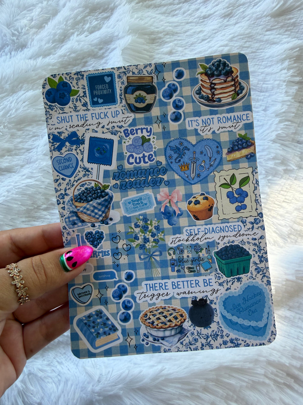 Blueberries Inspired Insert