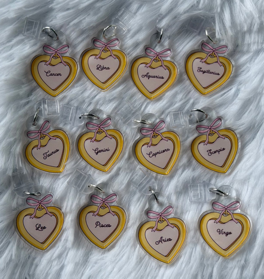 Zodiac Sign Locket Dust Plug