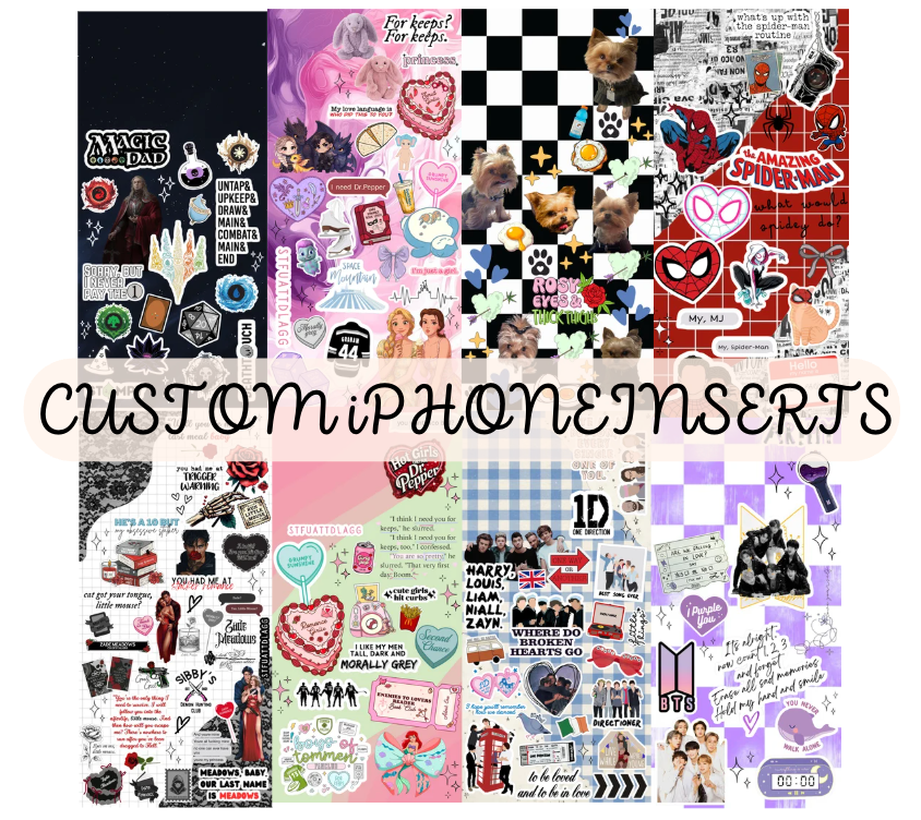 Custom iPhone Insert
